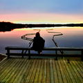 Sunset Over Lake Kayralampi